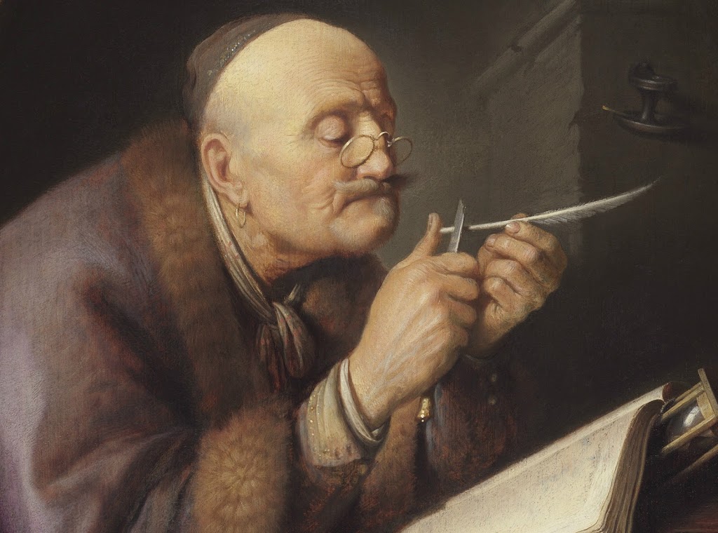Ut Schrijverke - Gerrit Dou