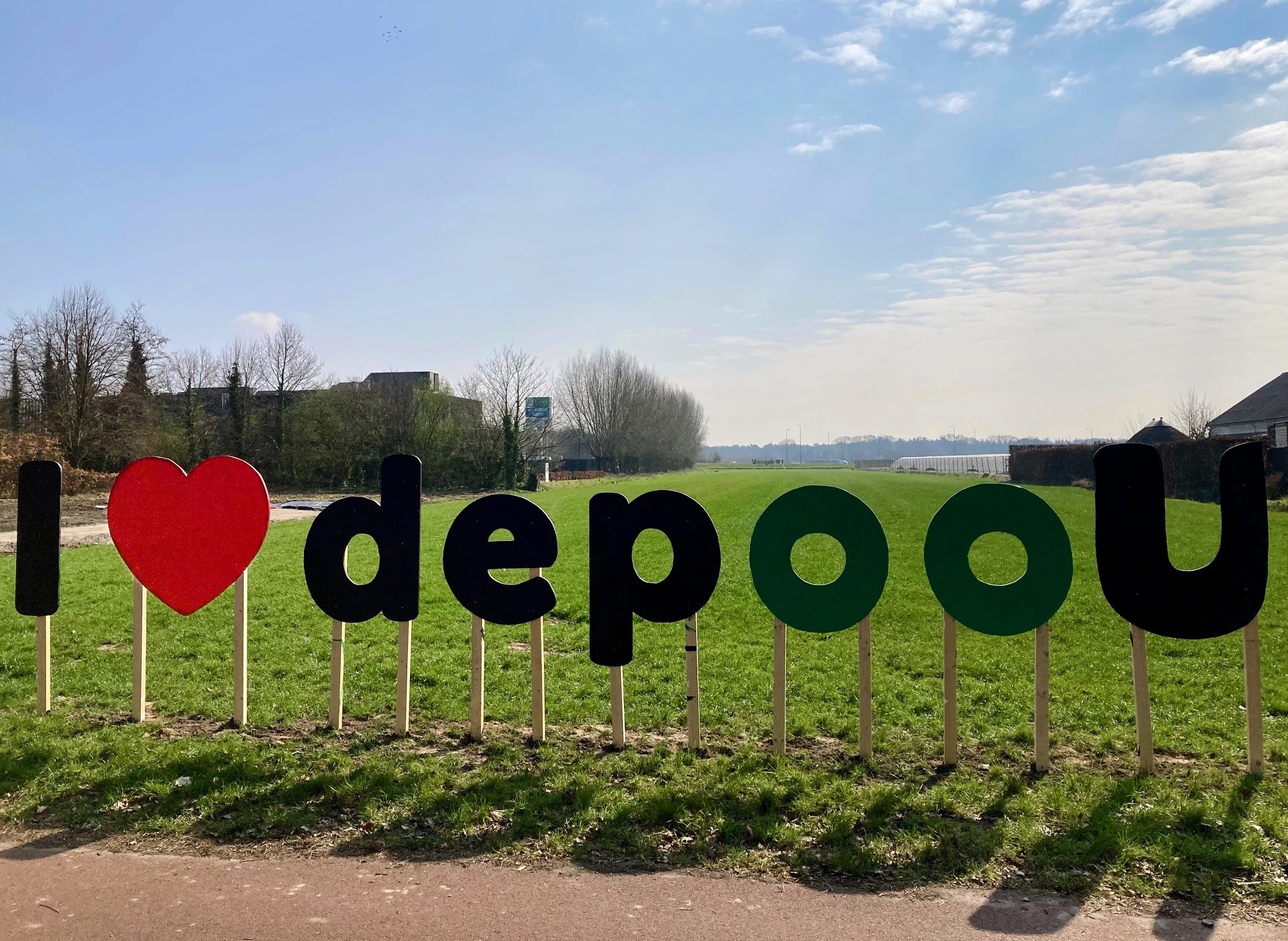 Voorziene locatie depooU