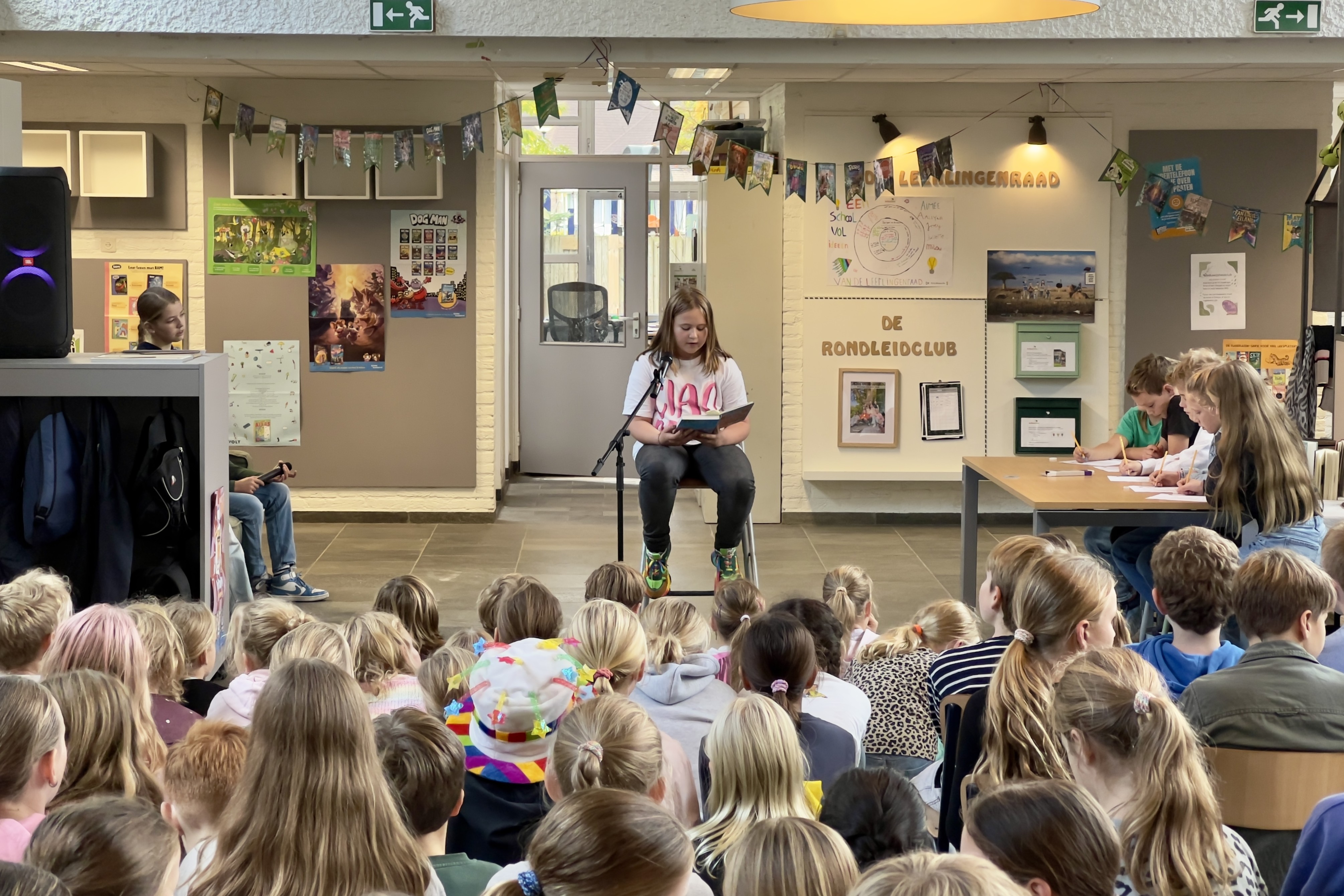 Voorleeswedstrijd op De Rosmolen