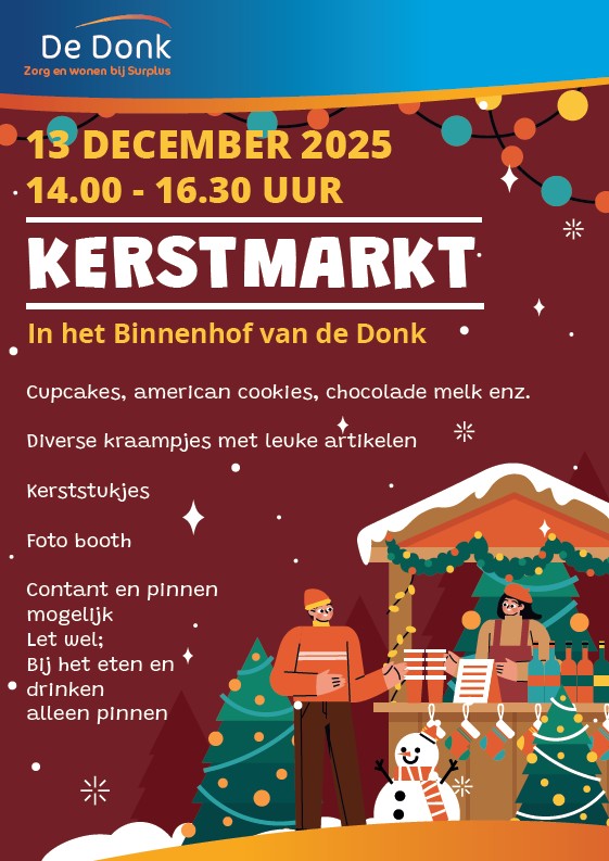 Flyer Kerstmarkt Donk