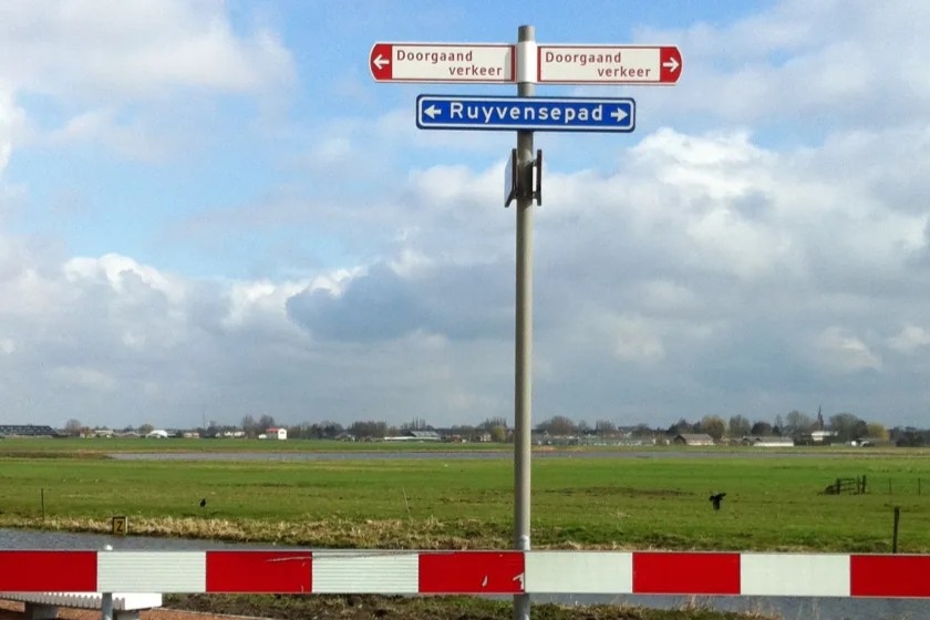 Rechtsaf of linksaf?