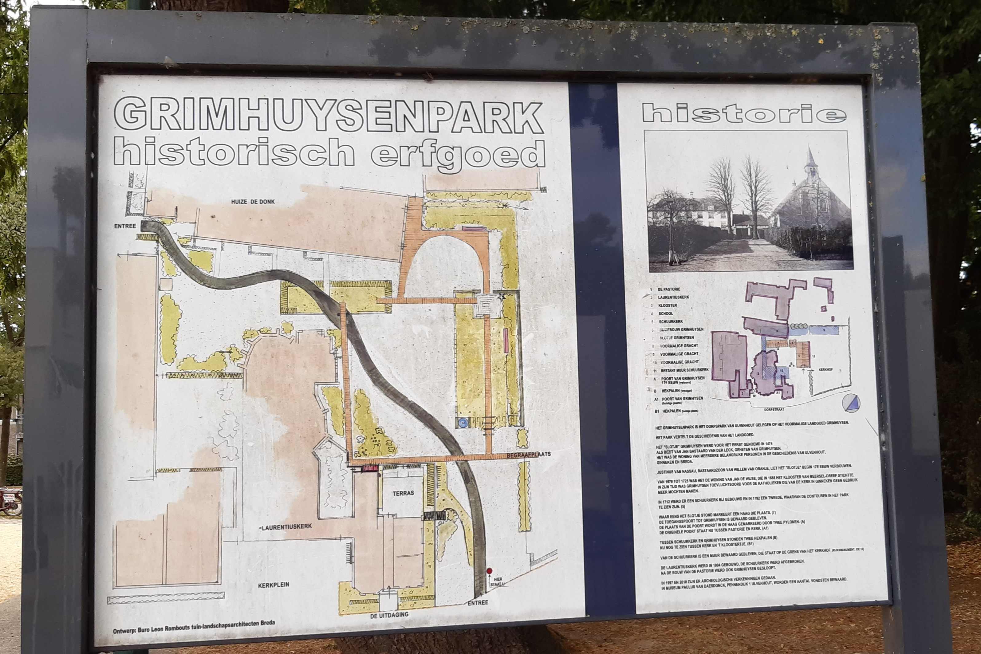 Plattengrond Grimhuysenpark