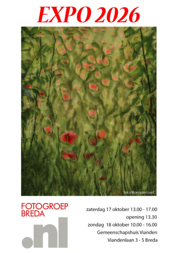 Foto expo aankondigingsposter