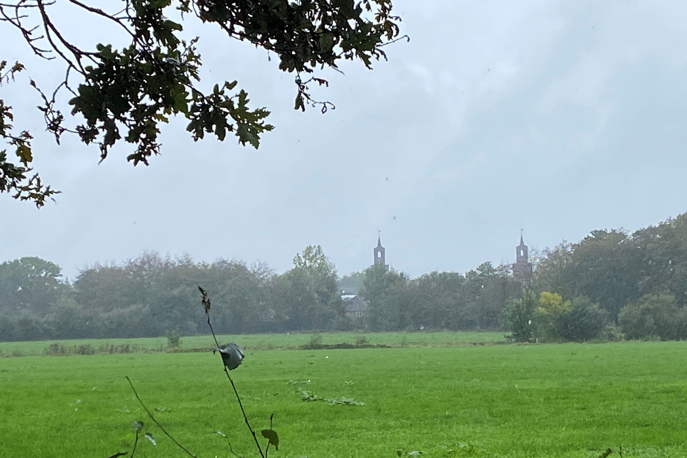 Klokkenberg in de regen
