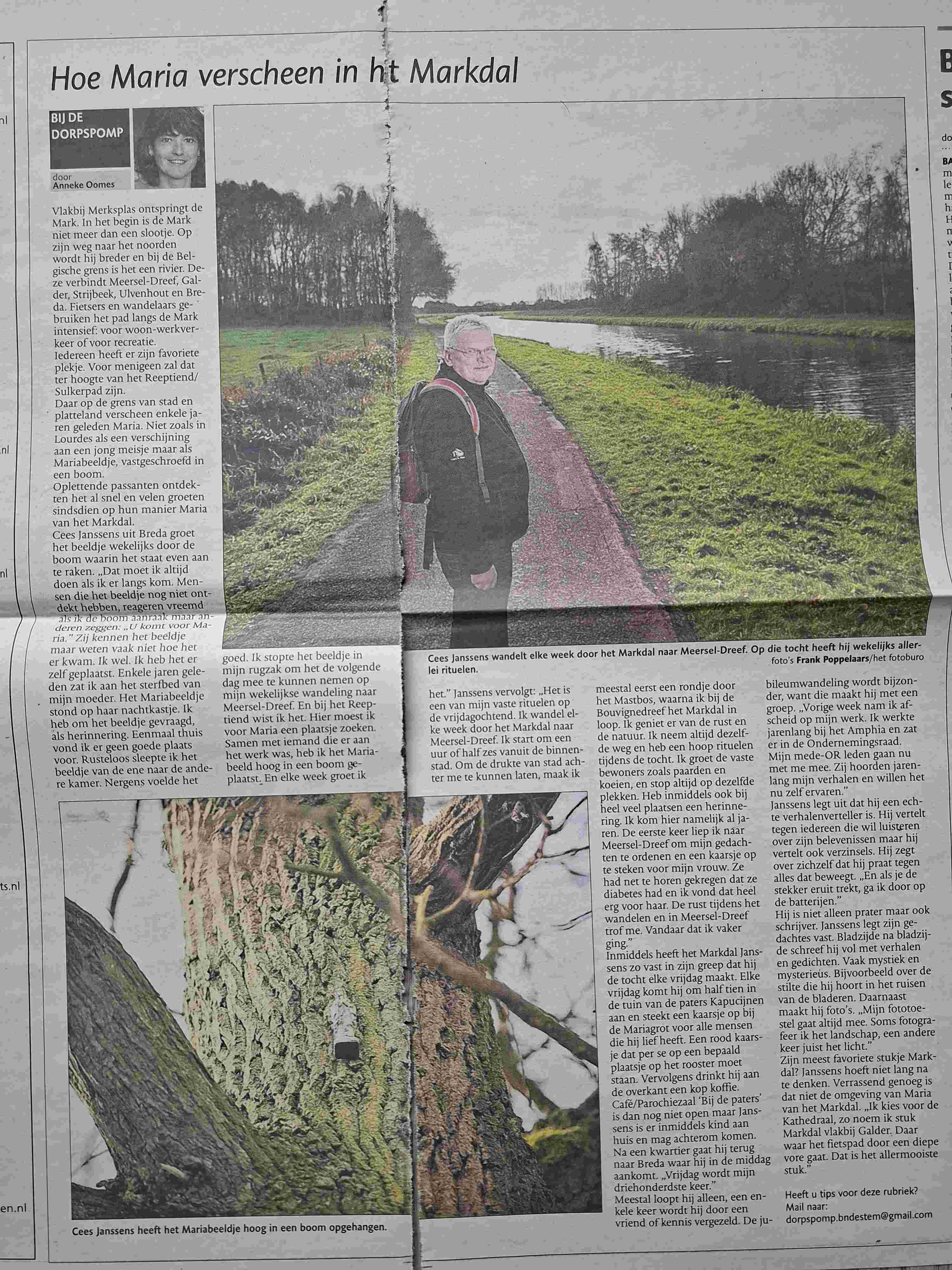 artikel Mariabeeldje