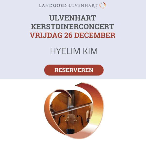 DinerConcert Landgoed Ulvenhart